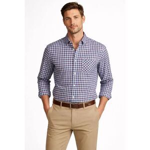 ✨Billy Reid Plaid Button Down Cotton Sz XL Shirt✨